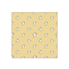 Happy Character Kids Motif Pattern Satin Bandana Scarf by dflcprints