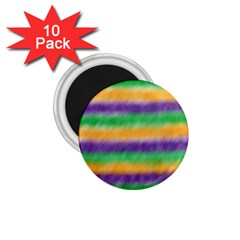 Mardi Gras Strip Tie Die 1 75  Magnets (10 Pack)  by PhotoNOLA