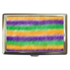 Mardi Gras Strip Tie Die Cigarette Money Cases by PhotoNOLA