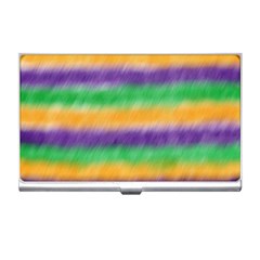 Mardi Gras Strip Tie Die Business Card Holders by PhotoNOLA