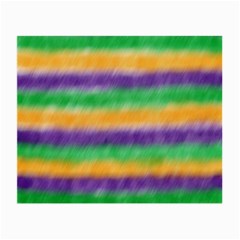 Mardi Gras Strip Tie Die Small Glasses Cloth (2-side) by PhotoNOLA