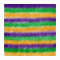 Mardi Gras Strip Tie Die Medium Glasses Cloth (2-side) by PhotoNOLA