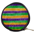 Mardi Gras Strip Tie Die Mini Makeup Bags Front