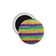 Mardi Gras Strip Tie Die 1 75  Magnets by PhotoNOLA