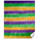 Mardi Gras Strip Tie Die Canvas 16  x 20   15.75 x19.29  Canvas - 1