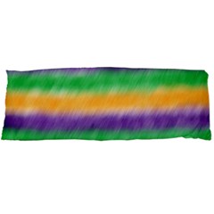 Mardi Gras Strip Tie Die Body Pillow Case Dakimakura (two Sides) by PhotoNOLA