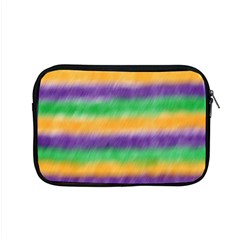 Mardi Gras Strip Tie Die Apple Macbook Pro 15  Zipper Case