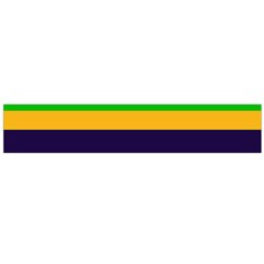 Mardi Gras Stripes Flano Scarf (Large)