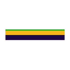 Mardi Gras Stripes Flano Scarf (Mini)