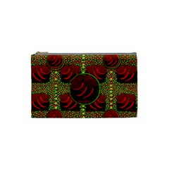 Spanish And Hot Cosmetic Bag (small)  by pepitasart