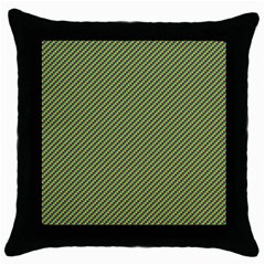 Mardi Gras Checker Boards Throw Pillow Case (black) by PhotoNOLA