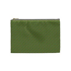 Mardi Gras Checker Boards Cosmetic Bag (medium)  by PhotoNOLA