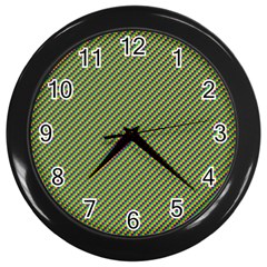 Mardi Gras Checker Boards Wall Clocks (black) by PhotoNOLA