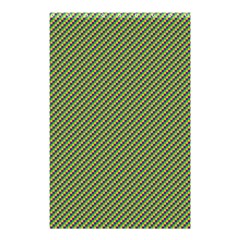 Mardi Gras Checker Boards Shower Curtain 48  X 72  (small)  by PhotoNOLA