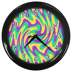 Mardi Gars Wall Clocks (black) by PhotoNOLA