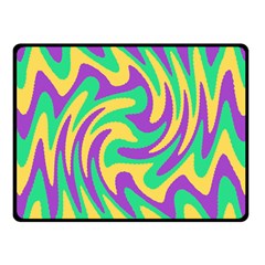 Mardi Gars Double Sided Fleece Blanket (small)  by PhotoNOLA