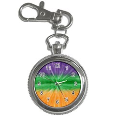 Mardi Gras Tie Die Key Chain Watches by PhotoNOLA