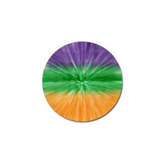 Mardi Gras Tie Die Golf Ball Marker (4 Pack) by PhotoNOLA