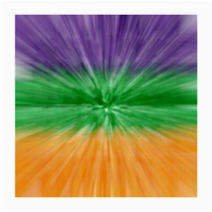 Mardi Gras Tie Die Medium Glasses Cloth by PhotoNOLA