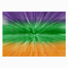 Mardi Gras Tie Die Large Glasses Cloth (2-side) by PhotoNOLA