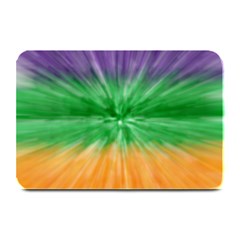 Mardi Gras Tie Die Plate Mats by PhotoNOLA