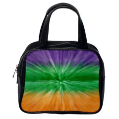 Mardi Gras Tie Die Classic Handbags (one Side) by PhotoNOLA