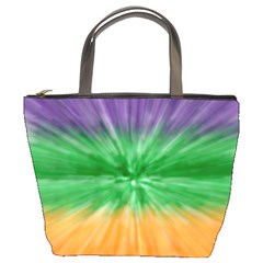 Mardi Gras Tie Die Bucket Bags by PhotoNOLA