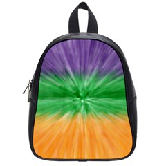 Mardi Gras Tie Die School Bags (small)  by PhotoNOLA