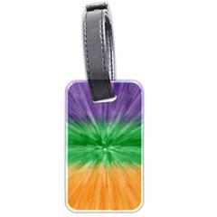 Mardi Gras Tie Die Luggage Tags (two Sides) by PhotoNOLA