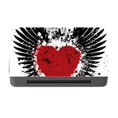 Wings Of Heart Illustration Memory Card Reader With Cf by TastefulDesigns