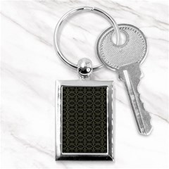 Dark Interlace Tribal  Key Chains (rectangle)  by dflcprints