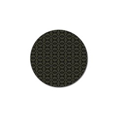 Dark Interlace Tribal  Golf Ball Marker by dflcprints