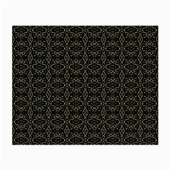 Dark Interlace Tribal  Small Glasses Cloth by dflcprints