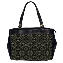 Dark Interlace Tribal  Office Handbags (2 Sides)  by dflcprints