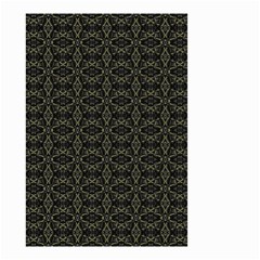 Dark Interlace Tribal  Small Garden Flag (two Sides) by dflcprints