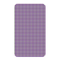 Mardi Gras Purple Plaid Memory Card Reader by PhotoNOLA