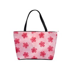 Watercolor Flower Patterns Shoulder Handbags by TastefulDesigns