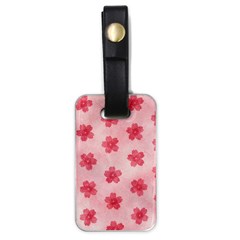 Watercolor Flower Patterns Luggage Tags (one Side)  by TastefulDesigns