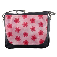 Watercolor Flower Patterns Messenger Bags by TastefulDesigns