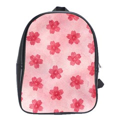 Watercolor Flower Patterns School Bags (xl)  by TastefulDesigns