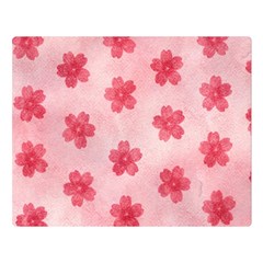 Watercolor Flower Patterns Double Sided Flano Blanket (large)  by TastefulDesigns