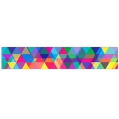 Colorful Abstract Triangle Shapes Background Flano Scarf (large) by TastefulDesigns