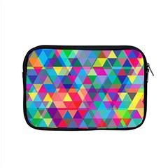 Colorful Abstract Triangle Shapes Background Apple Macbook Pro 15  Zipper Case