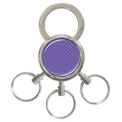 Abstract Purple Pattern Background 3-ring Key Chains by TastefulDesigns