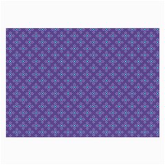 Abstract Purple Pattern Background Large Glasses Cloth by TastefulDesigns