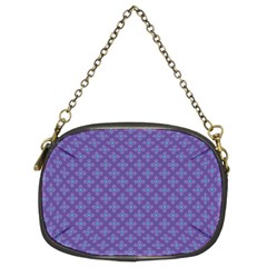 Abstract Purple Pattern Background Chain Purses (two Sides)  by TastefulDesigns