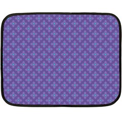 Abstract Purple Pattern Background Fleece Blanket (mini) by TastefulDesigns