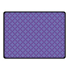 Abstract Purple Pattern Background Double Sided Fleece Blanket (small)  by TastefulDesigns