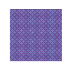 Abstract Purple Pattern Background Small Satin Scarf (square) by TastefulDesigns