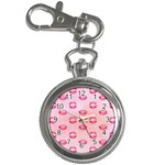 Watercolor Kisses Patterns Key Chain Watches Front